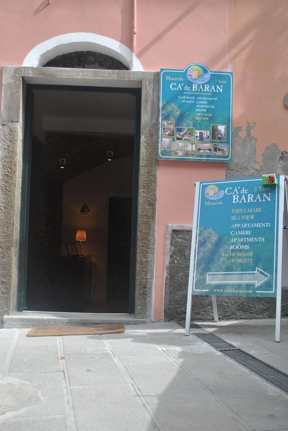 Hotel Ca' De Baran Manarola Exterior foto